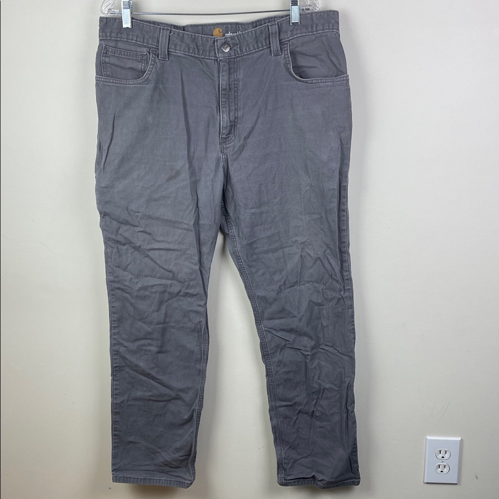 Carhartt Relaxed Fit Gray Jeans